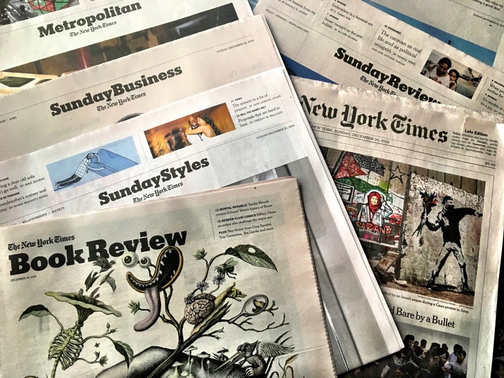 3 Good Reasons To Get Your Hands Full of Newsprint